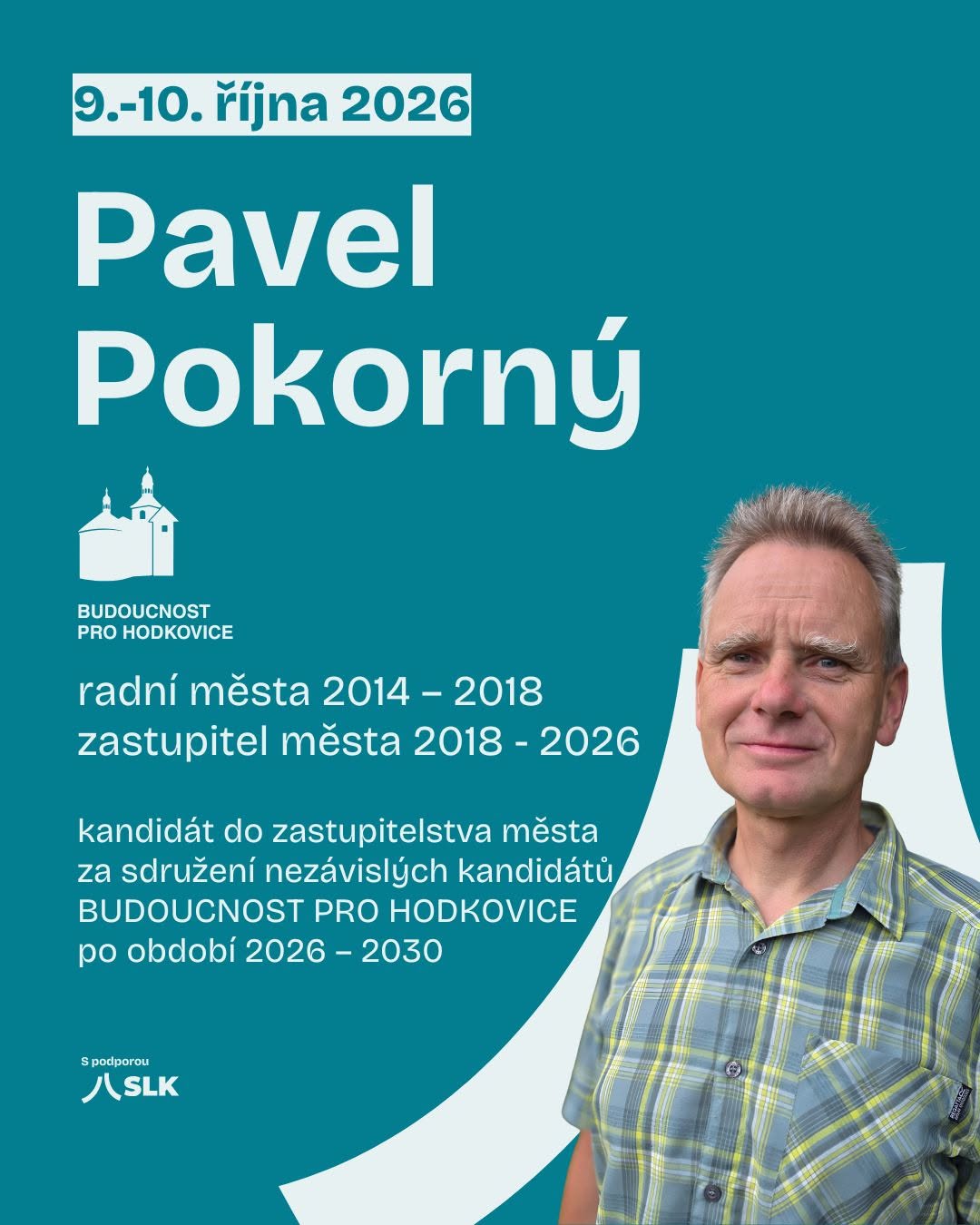 Pavel Pokorný — radní 2014–2018 · zastupitel 2018–2026