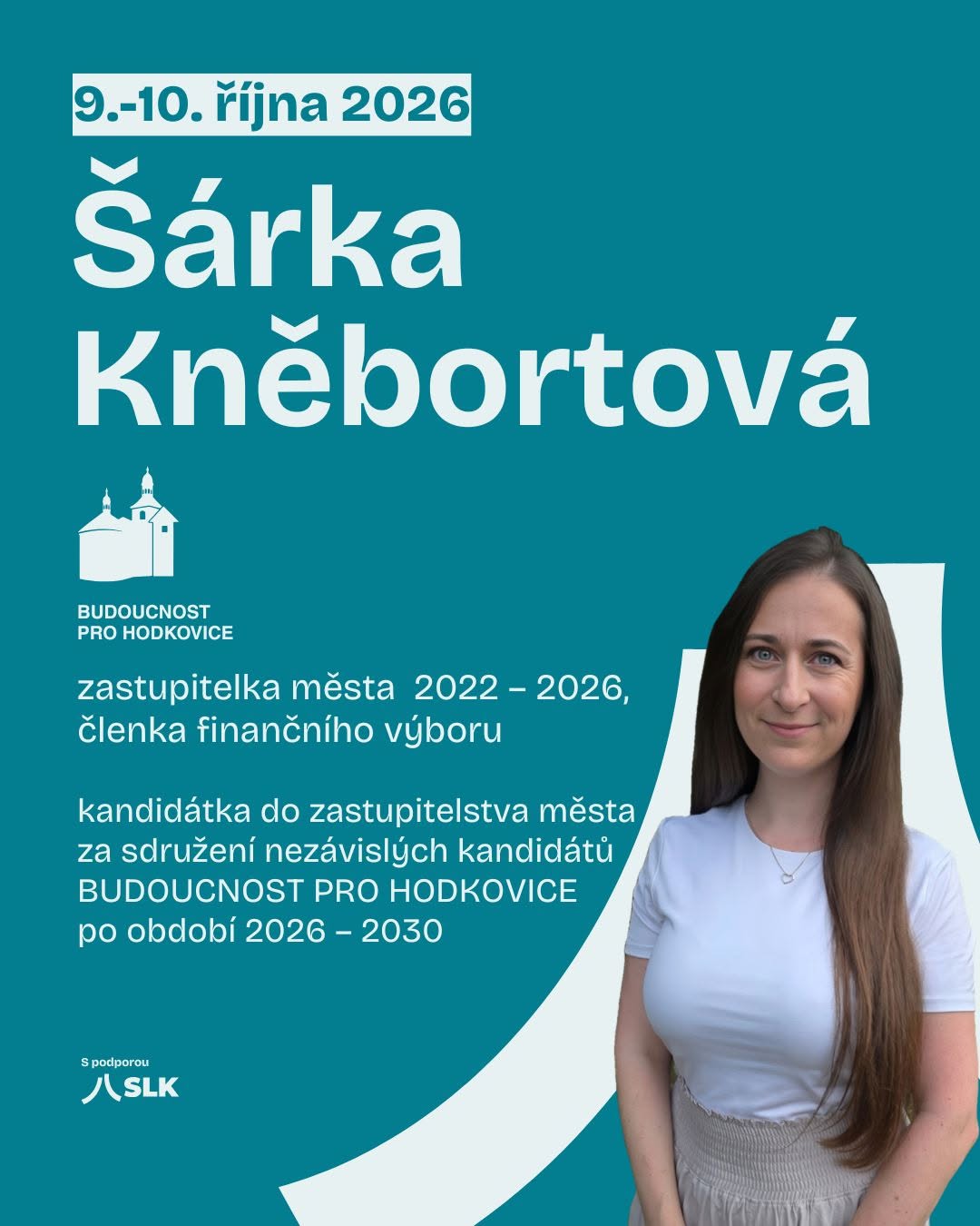 Šárka Kněbortová — zastupitelka 2022–2026 · členka finančního výboru