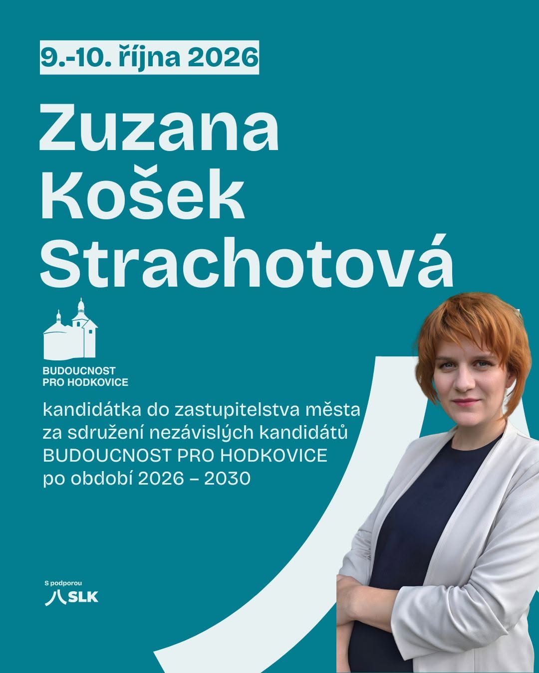 Zuzana Košek Strachotová — kandidátka do zastupitelstva města